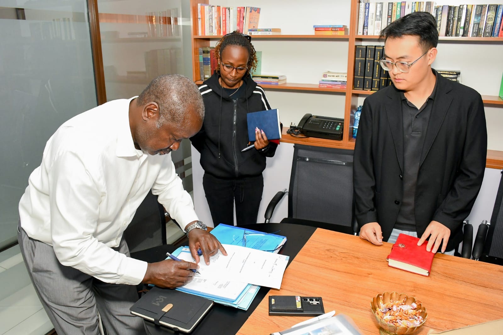 Agreement signing